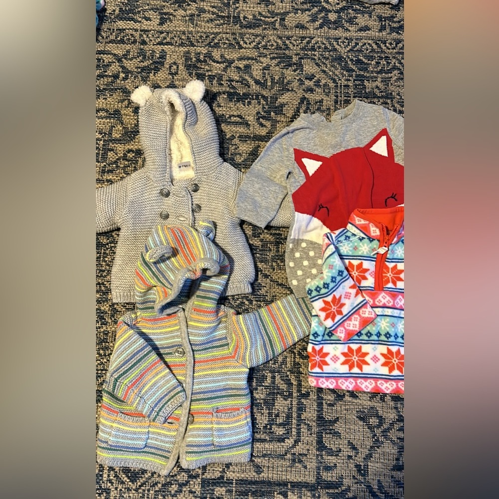 Baby Girl Sweater Bundle